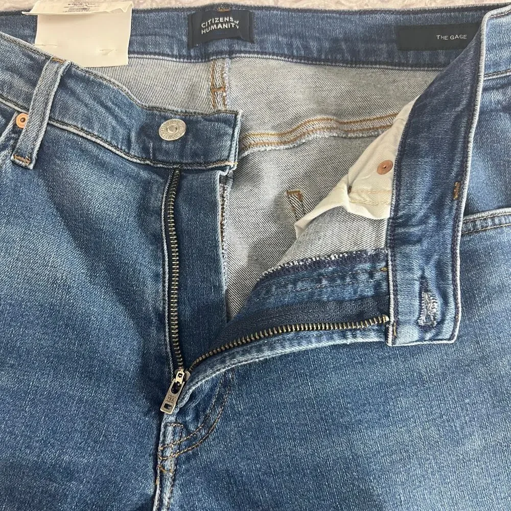 Citizens Of Humanity Gage Classic Straight Jeans In Ithica Size 33